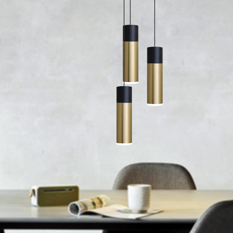Costigan 3 - Light Cluster Pendant, Brass