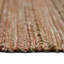 Tapis rayé orange tissé à plat à la main Arine-1171680096