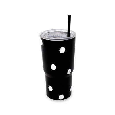 Stainless Steel 20 oz. Tumbler, Enchanted Dot