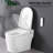 Smart Toilet With Night , Self-Cleaning Nozzle, Heated Seat, Foot Sensor, Remote Control, Led Display Control Bidet ,