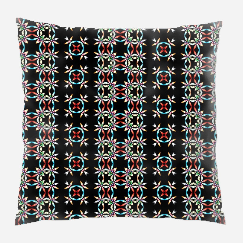 Coussin décoratif à motif, Intérieur