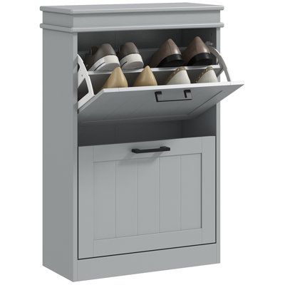10 Pair Shoe Storage Cabinet