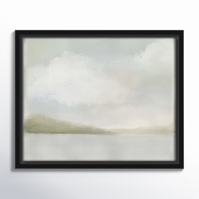Queensland " A Tranquil Morning ", 9.5" H x 11.5" W, Black