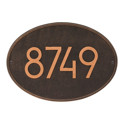 Oval Wall Plaque