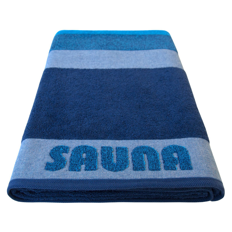 Badetuch Sauna Stripe, Blue