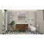 Base de meuble-lavabo simple mural 47 po 47 po-57912150