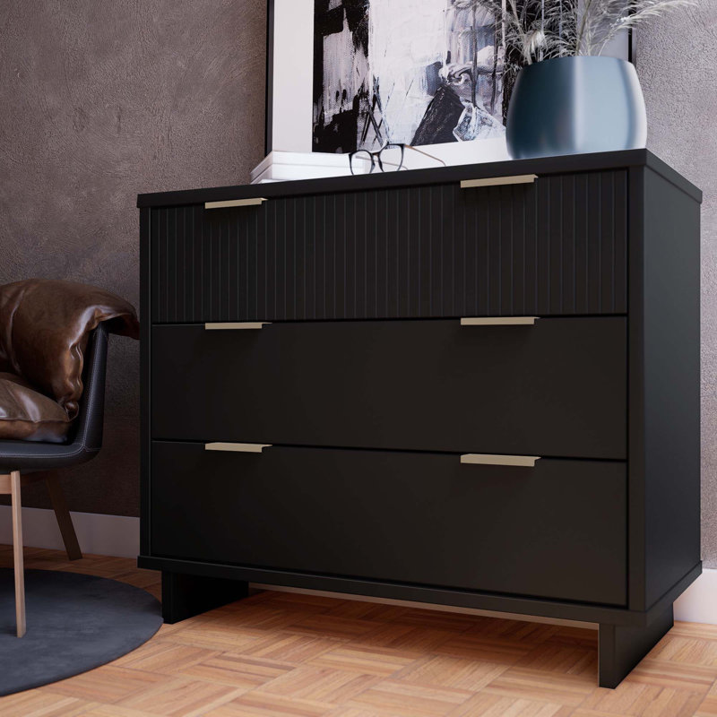 Commode noire, Noir