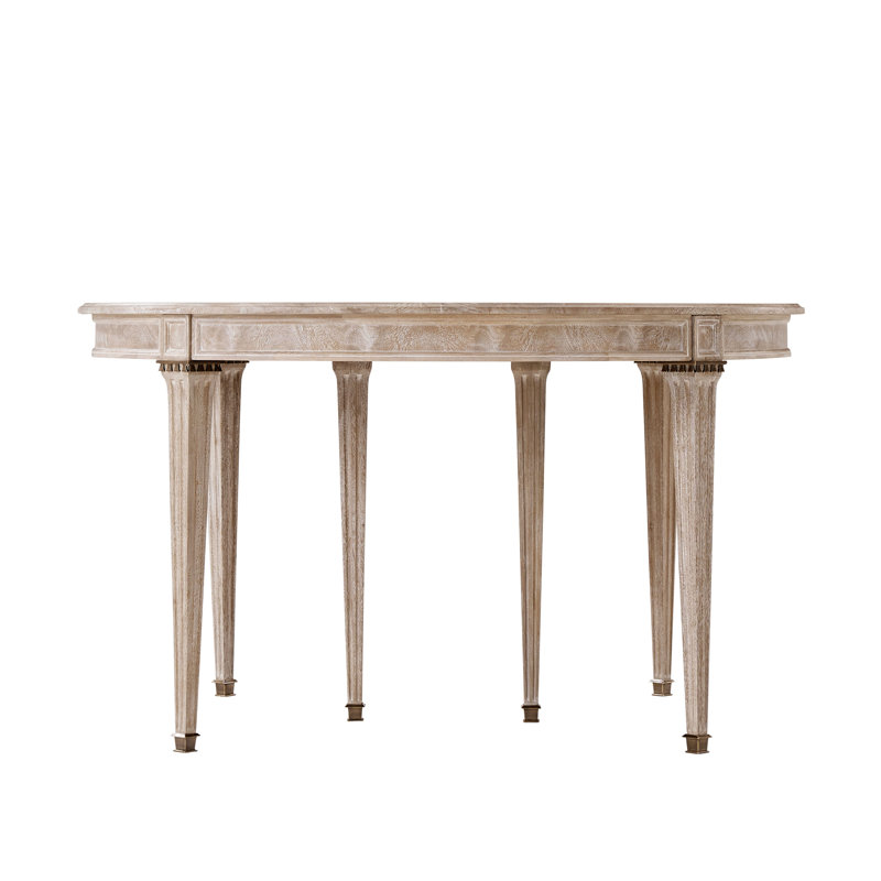 Composition Extendable Mahogany Dining Table