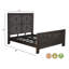 Lit standard en bois massif Harleen-720789474-720789500