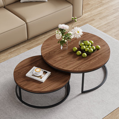 Table basse ronde