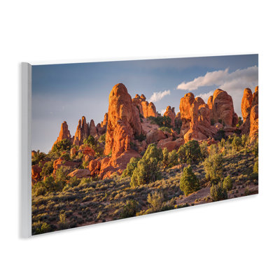 Art mural, "Pointed Canyon Buttes" par Marty Hulsebos