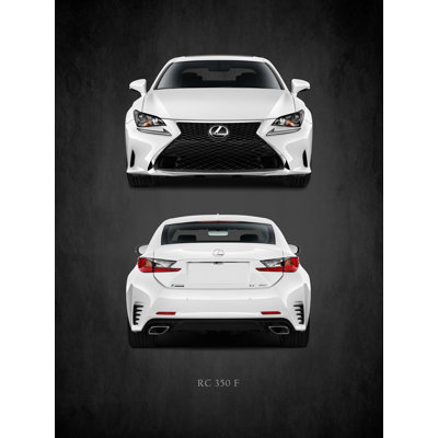 «Lexus Rc 350 F» par Mark Rogan, reproduction sur toile tendue