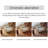 34.65" Beige Polyester Modular Sofabed cushion couch