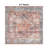 Alice Machine Washable Oriental Flatweave Performance Red/Blue/Ivory Multi Area Rug-840266000