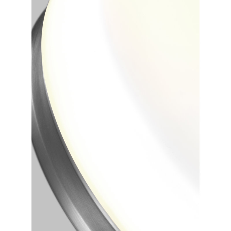 Issen 2 - Light Flush Mount, Satin Nickel
