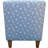 Rosalee 24" Wide Polyester Slipper Chair