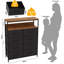 Metal Rectangle Accent Cabinet-1307668234