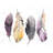 Bohemian Feather Set - Braided Polyester Placemats (Set of 4)