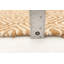 Tapis géométrique en laine beige Kilim