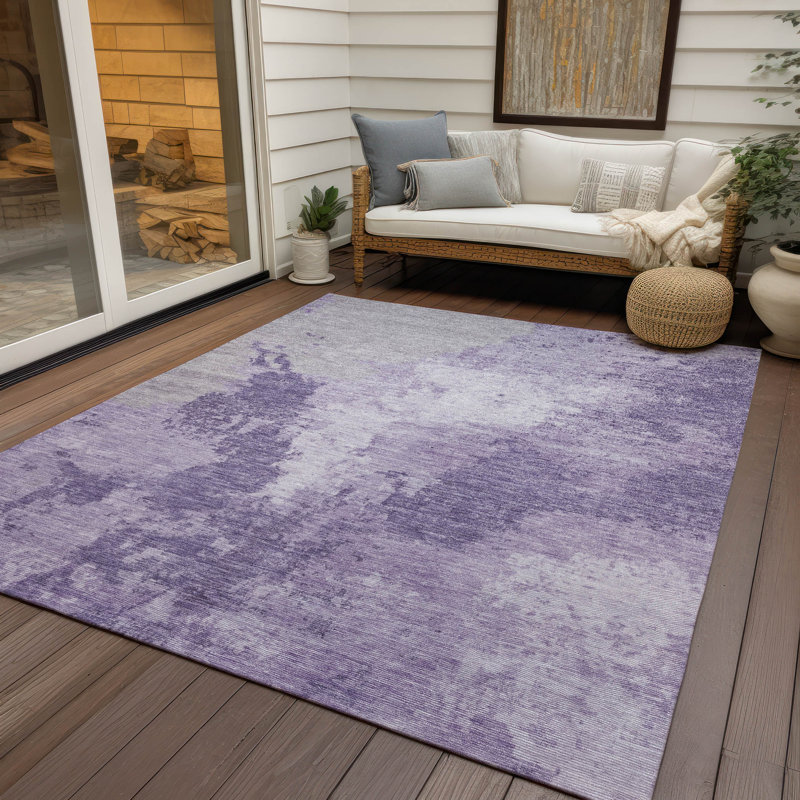 Tapis lavable intérieur / extérieur Bravari, 5 pi x 7 pi 6 po