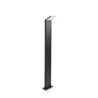 Black Integrated LED Metal