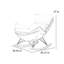 Chaise berçante en forme d'œuf-102115868
