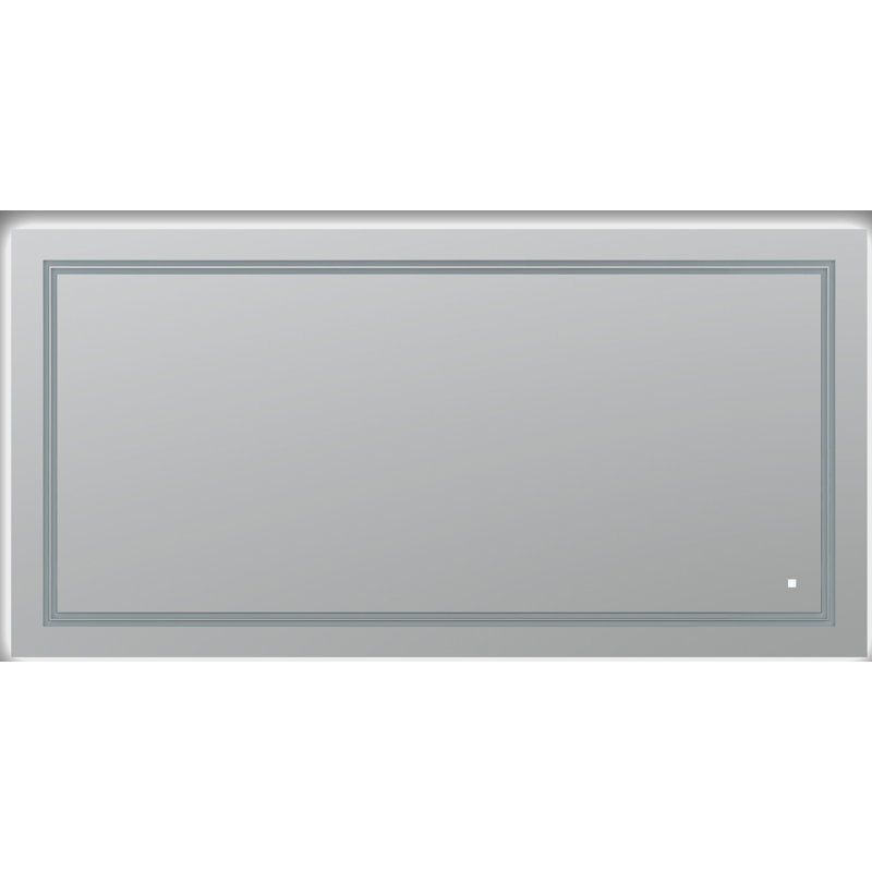 Soho Sleek 60"x30" LED Bathroom Mirror with Ambient Backlit & Defogger