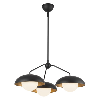 Alessia 3 - Light Metal Sphere Chandelier