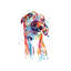 Greyhound by Weekday Best - Wrapped Canvas Painting-41186939