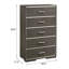 Commode 5 tiroirs Belmont