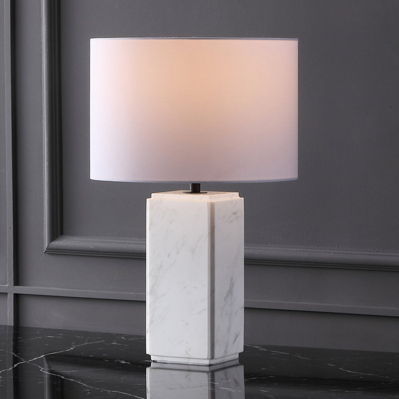 Zahra Standard Table Lamp, White
