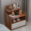 Table de chevet 1 tiroir Dominesha en brun / gris