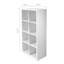 Bibliothèque Smart Cube avec 8 tablettes de rangement ouvertes