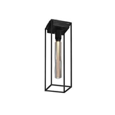Cross Knurl 1 - Light Flush Mount