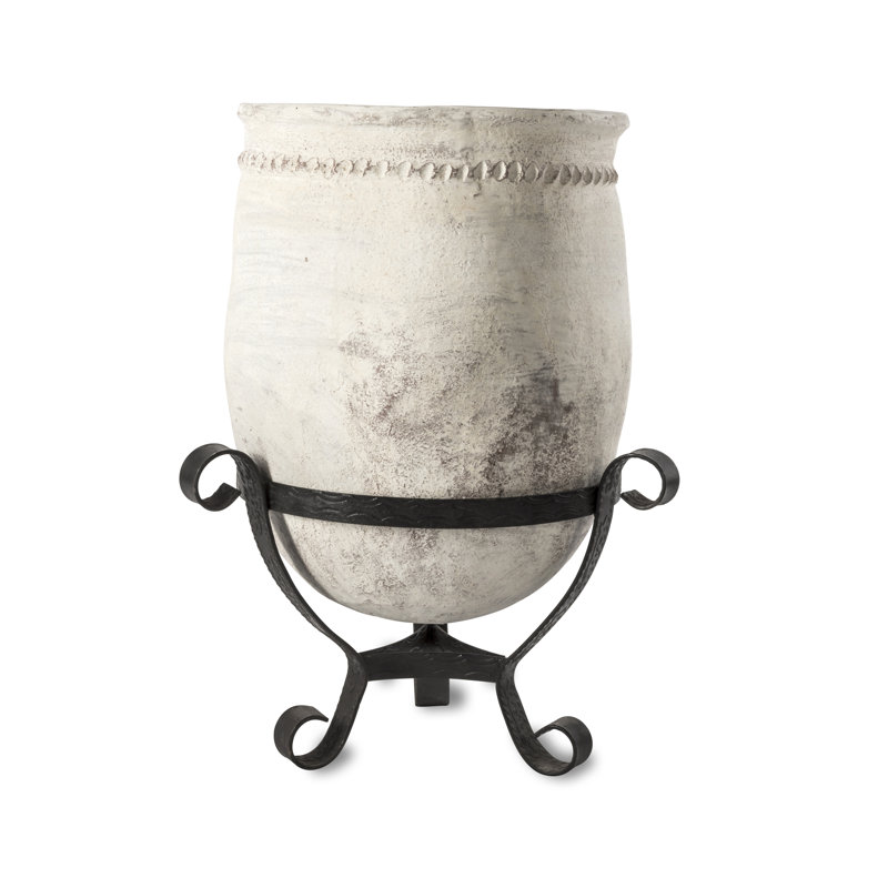 Mediterranean Fibreglass Planter, Terracotta
