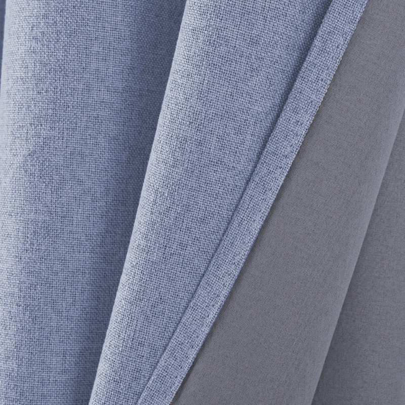 Rideau occultant Zaidee, Denim, 54" W x 90" L