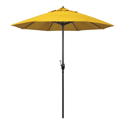 Nunn 90 " W Octagonal Tilt Sunbrella® Umbrella with Crank Lift Patio Umbrella