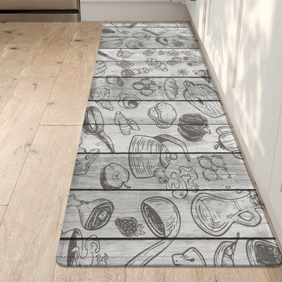 Tapis de cuisine antidérapant Finnlie