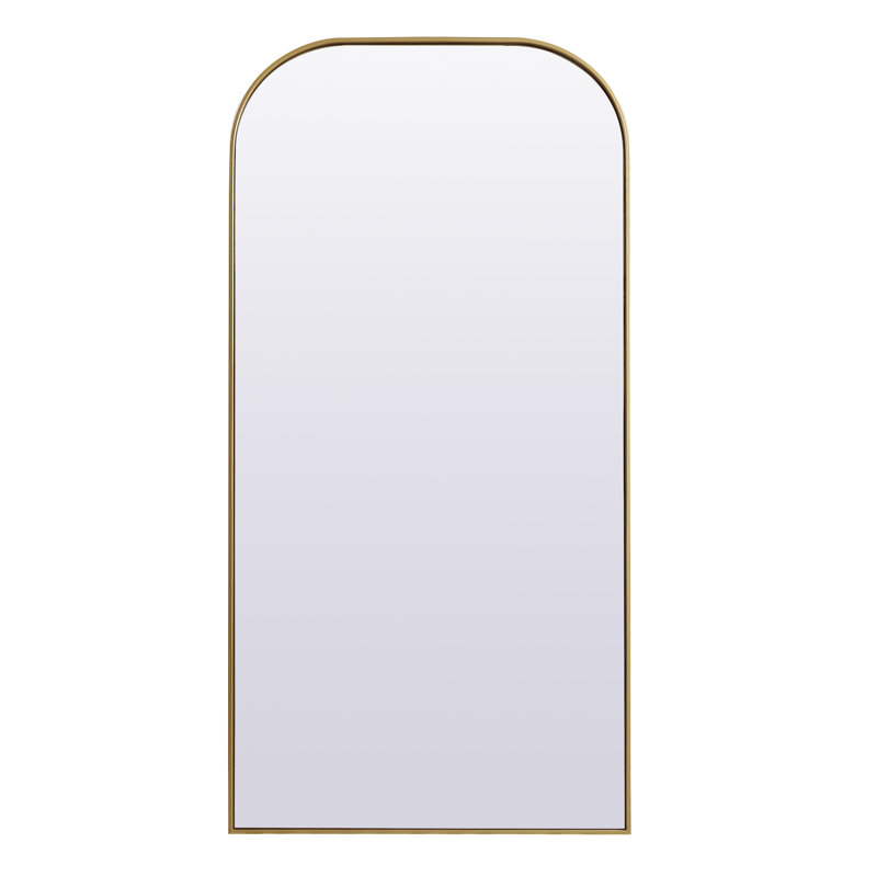 Miroir mural Sabine, 72 po x 35 po, Laiton