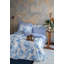Leruum Duvet Cover Bedding Set %100 Cotton Sevilla Pattern Quilt Cover Set (Blue, Single)-1270747772-1270747771