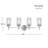 Wexton 4-Light 5.25” Wide Vanity Light-109594270