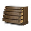 Lena 5 - Drawer Solid Wood Dresser
