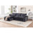 103 Inch Cloud Sectional Couch With L-Shape Chaise, Boneless Modular Sofa For Living Room, No Assembly Required-1567573805-1572309117