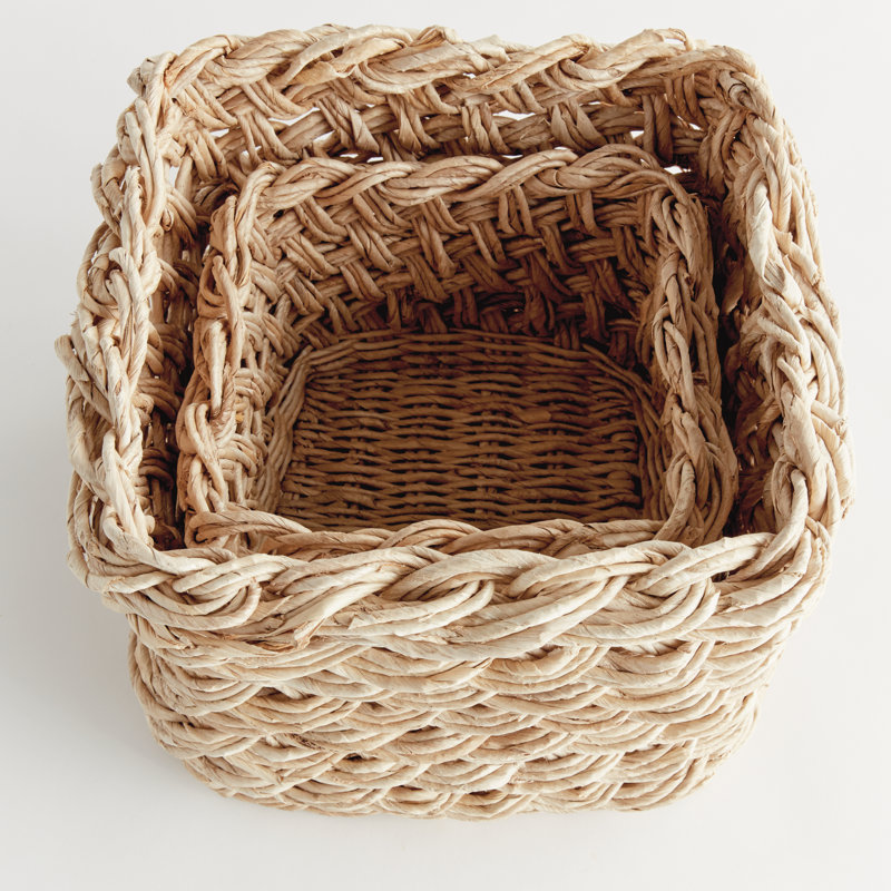 Newport Handmade Abaca General Basket Set