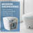 One Piece Smart Toilet with Bidet Built In, Auto Open/Close Seat, Foot Sensor Flush, Night Light, Warm Water Wash & Dryer, Heated Seat, Remote Control, White-125048839