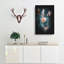 Peach Jellyfish - Wrapped Canvas-56642068