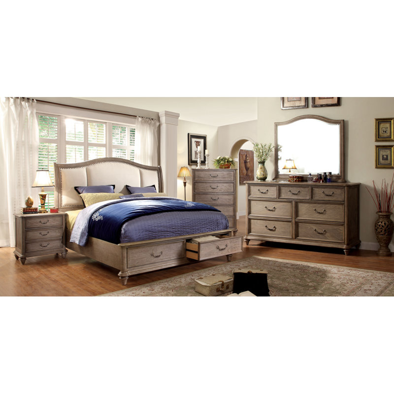 Mckittrick Upholstered Platform Storage Bed, Queen