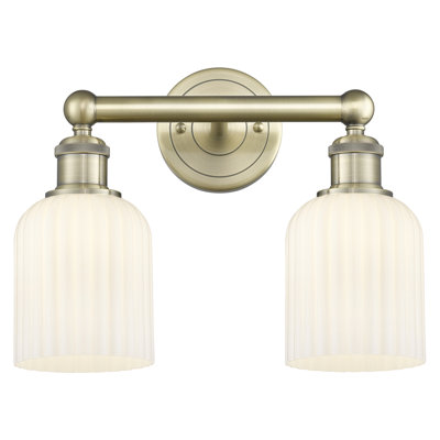 Edison Addeline 2 Light 14" Bath Vanity Light Shade