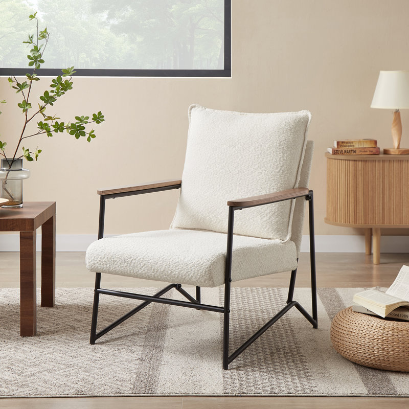 Fauteuil décoratif rembourré l 25,39 po Tavish