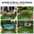 Brittannie Indoor/Outdoor Waterproof Artificial Grass Turf Rugs-1963809379
